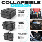 FORTEM Trunk Organizer For SUV Car Trunk Organizer, Foldable Storage, Car Accessories for Women Men, Collapsible Bag, Perfect C