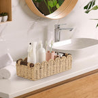 Toilet Paper Storage Basket Bathroom Counter Organizer Wicker Baskets for Organizing Cute Basket for Apartment Bedroom Nurser