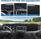 FIILINES Dash Cover for Toyota 4Runner 2003-2009, Dashboard Mat Accessories Dash Cover Sunshade Nonslip Mesh Protector No Gla