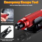 Safety Hammer - Safe Hammer Glass Breaker Under Water, Upgraded Antiskid, Car Hammer Seatbelt Cutter Car Window Breaker Emerg