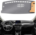 KEYOOG Dashboard Cover Dash Mat Fit for Fo-rd Escape 2024-2020 (Without HUD Models),Car Dash Board Mat Anti-Glare Carpet,Non-