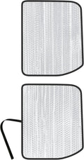 YelloPro Side Window Rear Seat 2nd Row Sunshade (Set of 2) Custom Fit for 2009 2010 2011 2012 2013 2014 Ford F-150 F150 Super Cab 2Dr (NOT for Crew Cab), UV Reflector Sun Protection (Made in USA)
