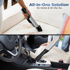 Shark WANDVAC Power PET Cordless Hand Vac, Ultra-Lightweight & Portable with Powerful Suction & Boost Mode, NEW FurFins Tool 