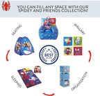 Marvel Spidey and His Amazing Friends Set of Two Spacious Collapsible Storage Cubes, 10"x10"