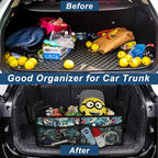 Deosk Car Trunk Organizer for SUV, Car Organizers and Storage with 6 Pocket, Car Accessories for Women/Men 50L Waterproof