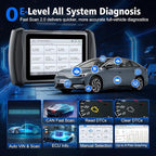 XTOOL IP616 V2.0 Bidirectional Scan Tool with Lifetime Free Updates, AI-Assisted Full System OBD2 Scanner Diagnostic Tool with