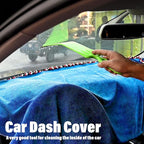 NEWISHTOOL Window Tint Tool Car Dash Cover Mat Carpet Protector, Absorbent Cloth Towel for Dashboard Protecting, Water Absorbing Mat Soak Shield Pad 30 inch x 70 inch