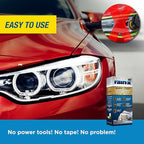 Rain-X 610200 2-Step Headlight Restorer Kit, Restores Clarity of Headlights Preventing Oxidation & Discoloration, Quick & Eff