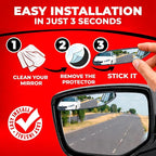 Parent-Blind Spot Car Mirrors (Strip, Sports-cars)