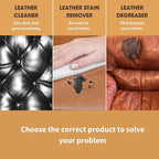 Furniture Clinic Leather Cleaner | Non-Toxic | Removes Dirt & Grime | All-Purpose Cleaning Solution for Couches, Car Seats, P