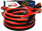 EPAuto 4 Gauge x 20 Ft Heavy Duty Booster Jumper Cables with Travel Bag and Safety Gloves (4 AWG x 20 Feet)