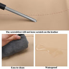 Car Seat Covers, Quilting Leather Seat Covers Full Set, Waterproof Faux Leather Automotive Seat Covers for Cars, Universal Ca