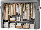 Neatrays Portable Closets for Hanging Clothes, 83 Inch Large Capacity Wardrobe Closet, Freestanding Armario De Ropa Closet wi