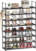 Shoe Rack, 8 Tier Tall Shoe Rack for Entryway, Shoe Orhanizer for Closet, Shoe Shelf, Shoe Stand for Front Door Entrance, Clo