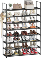 Shoe Rack, 8 Tier Tall Shoe Rack for Entryway, Shoe Orhanizer for Closet, Shoe Shelf, Shoe Stand for Front Door Entrance, Clo