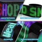 LED Eyes for Truck Windshield, Devil Eyes Light for Windshield, Devil Eyes Light for Car, Truck, SUVs, Pickup, UTV and Golf Cart (1 PC 52.3X7.5 INCH (Large Size for Trucks Only))