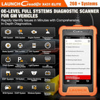 2026 LAUNCH Creader Elite for GM Bi-Directional OBD2 Scanner, All Resets Full System Diagnostic Scan Tool, Full OBD2 Code