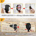 Feekoon 2 Pack Adjustable Garage Parking Sensor with LED Display – No-Drill Parking Aid for Cars, SUVs & Pickups, Set Stop Di
