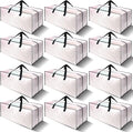 VELVETSURE 12 Pack Heavy Duty Large Moving Bags W/Backpack Straps - Strong Handles & Zippers, Storage Totes For Space Saving,