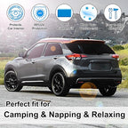 TINGLU Window Shades for Nissan Kicks 2018-2024 6PCS Accessories Side Full Windows Windshield Sun Shade Sun UV Rays & Privacy Protection for Camping,Napping,and Relaxing