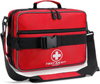 Premium 420 Piece Large First Aid Kit for Home, Car, Travel, Camping, Truck, Hiking, Sports, Office, Vehicle & Outdoor Emerge