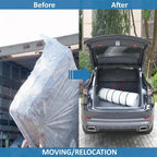 Storage Logic Foam Mattress Vacuum Bag for Moving, Storage, Vacuum Seal Mattress Bag with Straps (Twin/Twin XL)