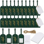 Amylove Bulk Luggage Tags Wedding Favors Adventure Begins Luggage Tags for Guests Travel Tag for Suitcase Bridal Gift 24 Pack