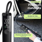 Ventus Pro Tire Inflator Portable Air Compressor, 3X Faster, 150PSI Air Pump for Car Tires, Tire Pump, with 12V DC Cord for Trucks & Off-Road Tires, Auto Shut Off-by Woowind