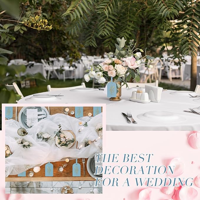 Amylove Bulk Luggage Tags Wedding Favors Adventure Begins Luggage Tags for Guests Travel Tag for Suitcase Bridal Gift 24 Pack