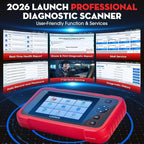 LAUNCH CRP129I V2.0 2026 OBD2 Scanner, ABS/SRS/at/ENG Car Diagnostic Tool, 12 Reset Services