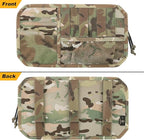 Car Sun Visor Organizer, Tactical Sunvisor Organizers Storage Covers for Trucks, Molle Panel with Pockets Zipper Visor Storage Pouch Accessories, Fits Most Vehicles, SUVs & Jeeps (MC)