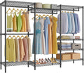 VIPEK V5 Plus Large Portable Closet Rack Freestanding Wardrobe Closet, Multi-Functional Clothes Rack Heavy Duty Metal Clothin