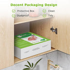 Bonsenkitchen Vacuum Sealer Bags Rolls, 8 in x 50 ft Rolls 2 pack Durable Food Sealer Bags, Commercial Grade, Heavy Duty, BPA