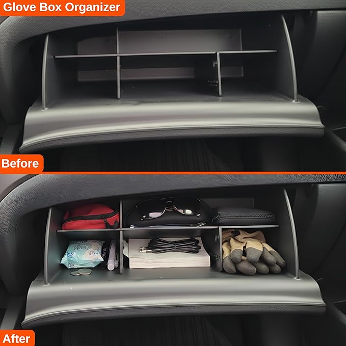 Vehicle OCD - Glove Box Organizer for Pilot (2016-2022) / Ridgeline (2017-2026) / Passport (2019-2023) - Made in USA - SLX146