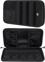 TACNEX Tactical Visor Organizer MOLLE Panel with Zipper Storage Pouch & Sunglasses Holder Car Essentials EDC Gear Tool Pack Vehicle Accessories for Truck Pickup Van SUV ORV (Sun Visor Organizer)