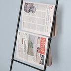 Blanket Ladder Towel Ladder for Bathroom Blanket Rack for Living Room Bathroom Laundry Room Black