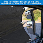 Side Window Sun Shade for Semi Truck, Interior UV Protection Truck Windows Shades RV Semi Truck Accessories Compatible with Freightliner, Volvo VNL, International Trucks