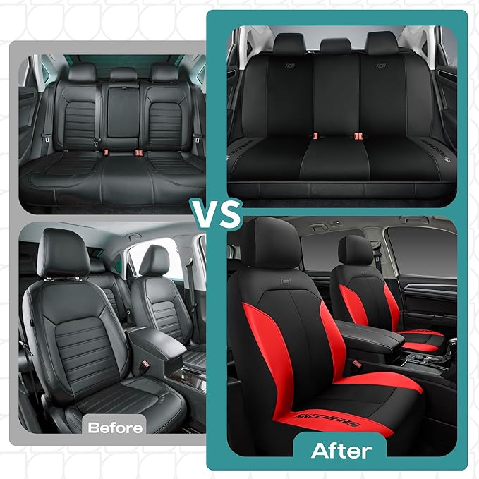 Skechers Car Seat Covers,GOGA Mat Oxford Cloth Seat Covers,Waterproof Car Seat Covers Front Seats,Automotive Universal Fit Se
