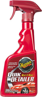 Meguiar's G10240 Smooth Surface XL Clay Kit - Includes 240 Grams of Clay Bars, Quik Detailer Spray Bottle and Microfiber Towe