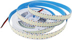 2835 SMD Cold White LED Strip Lights 6500K DC 24V 16.4ft/5M Double Row 2400 LEDs Flexible LED Strip Tape Light Ribbon Lamp LED Daylight Dimmable Strip Lights for Bedroom, Kitchen, Cabinet