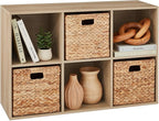 Best Choice Products 6-Cube Storage Organizer, 11in Shelf Opening, Bookcase, Display Shelf, Customizable w/ 3 Removable Back 