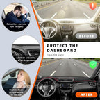 KEYOOG Dashboard Cover Dash Mat Fit for Fo-rd Explorer 2019-2011 (Without HUD Models), Car Dash Board Mat Anti-Glare Carpet, 
