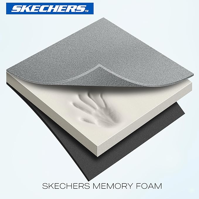Skechers Steering Wheel Cover,14.5-15 Inch Universal Memory Foam Car Steering Wheel Covers Breathable Anti-Slip Steering Whee