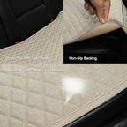 West Llama Linen Car Seat Covers,Bottom Seat Covers for Cars Include 1 Rear Bench Cover Universal Fits 90% Vehicles,SUVs,Cars