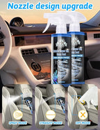 Car Cleaner Interior, Leather Cleaner Upholstery Interior Ceaning Kit Carpet Dashboard Shiny Car Stuff for Vinyl,Plastic,Fabr