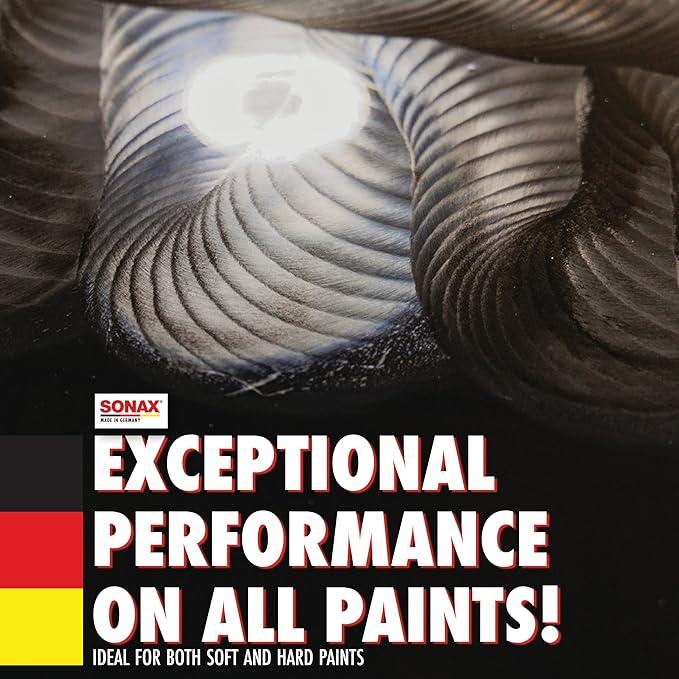 SONAX Perfect Finish 5L | Scratch and Swirl Remover Polish | Machine Compound | Paint Correction Polish | High Gloss | Black Paint Polish | No Fillers Paint Correction | 224500