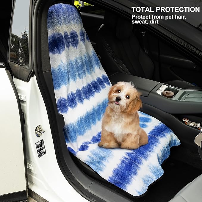 Waterproof Sweating Car Seat Cover for Post Gym Workout, Running, Swimming, Beach and Hiking, Universal Fit Non-Slip Bucket S