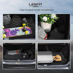 LASFIT Cargo Mat for Subaru Outback 2020-2025, All Weather TPE Custom Fit Easy Clean Durable No-Curling Trunk Mat for Outback 2025 2024 2023 2022 2021 2020 Trunk Liner, Black