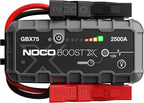 NOCO Boost X GBX75: 2500A UltraSafe Jump Starter - 12V Lithium Battery Booster Pack, Portable Jump Box, Power Bank & Jumper