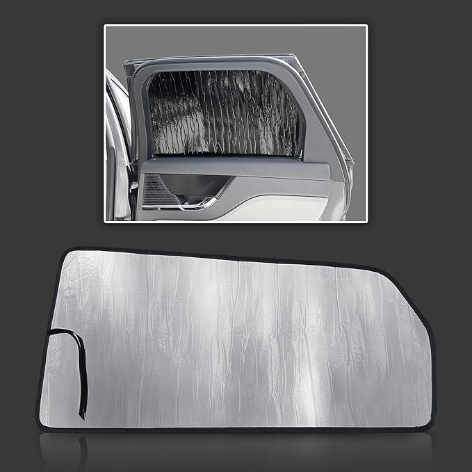 GalaxyAutoShield Custom Fit Rear Side 2nd Row Window Sunshades (2pcs) for 2020 2021 2022 2023 2024 2025 2026 Lincoln Corsair SUV, Insulated Privacy Accessories Blockout UV Reflector Protection